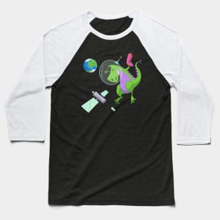 Space Dino Baseball T-Shirt